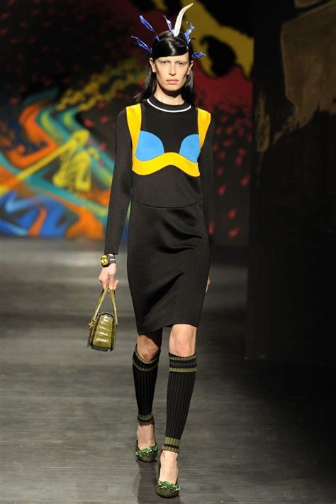 prada punk|miuccia Prada outfits.